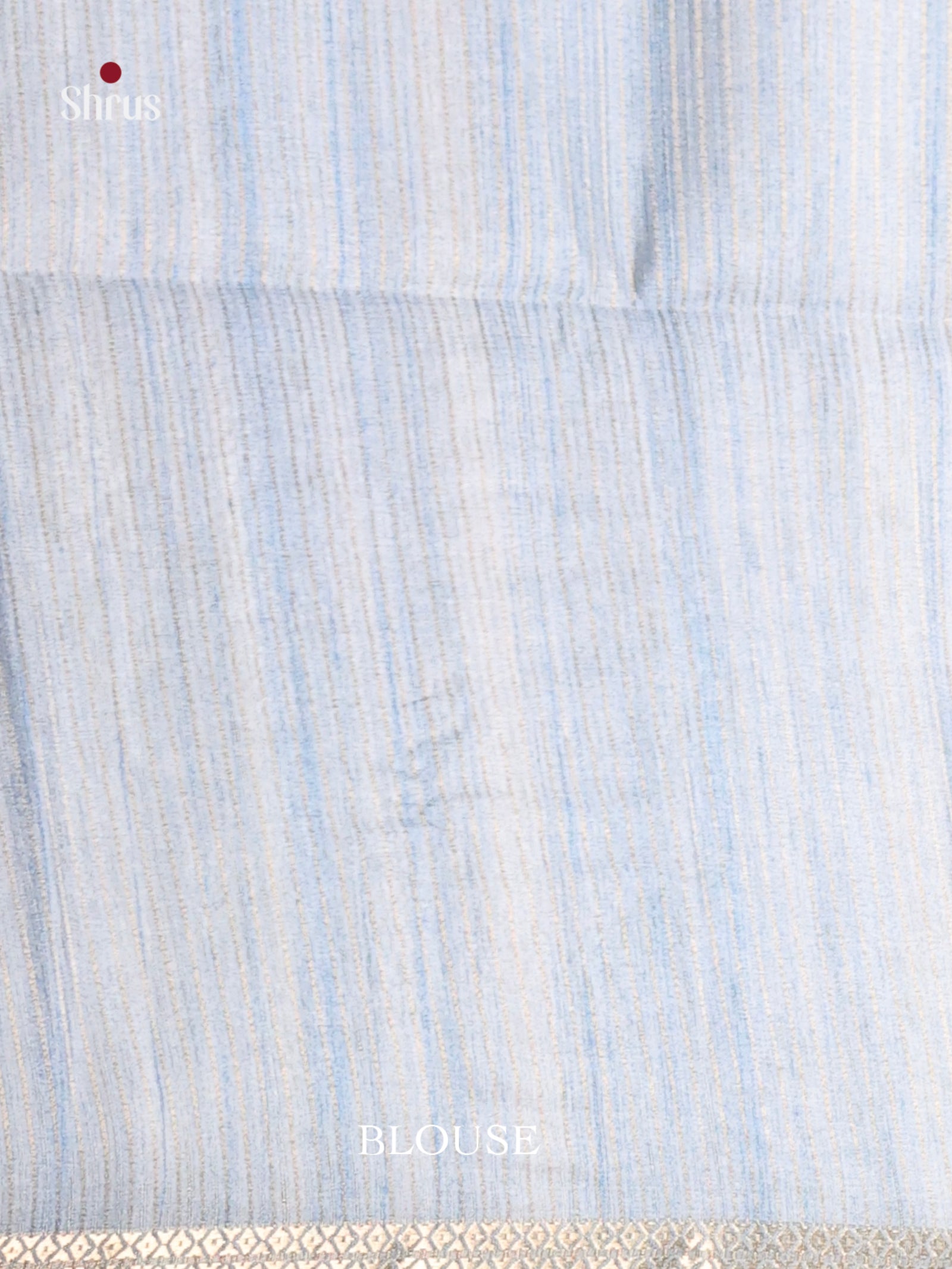 DHS28250 - Printed Semi Tussar Saree