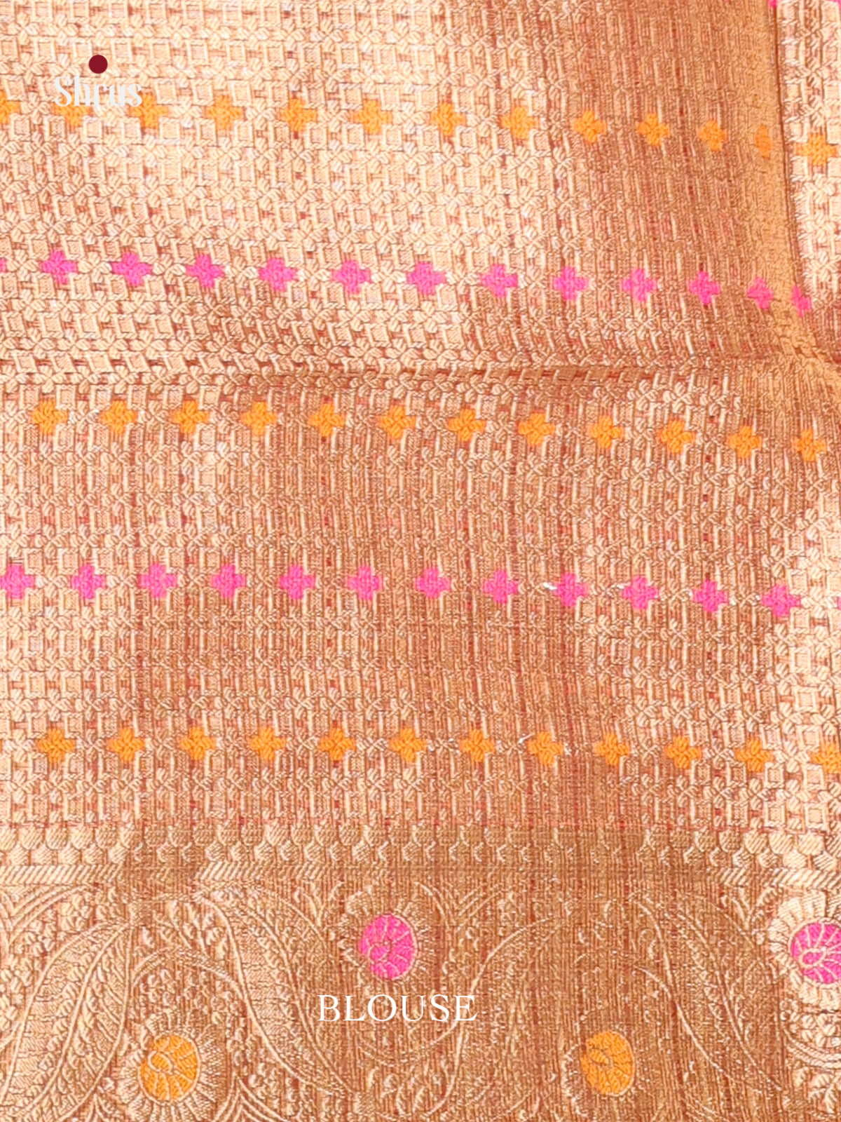 mustard brown zari North Silk Cotton Saree 1