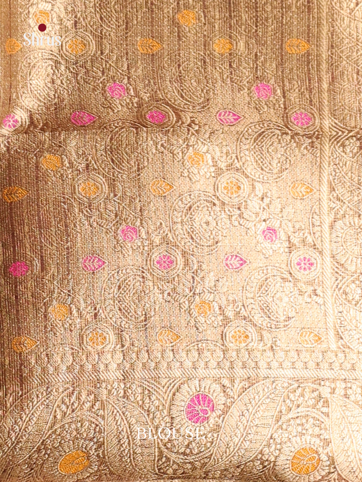 dark brown full zari North Silk Cotton Saree 1