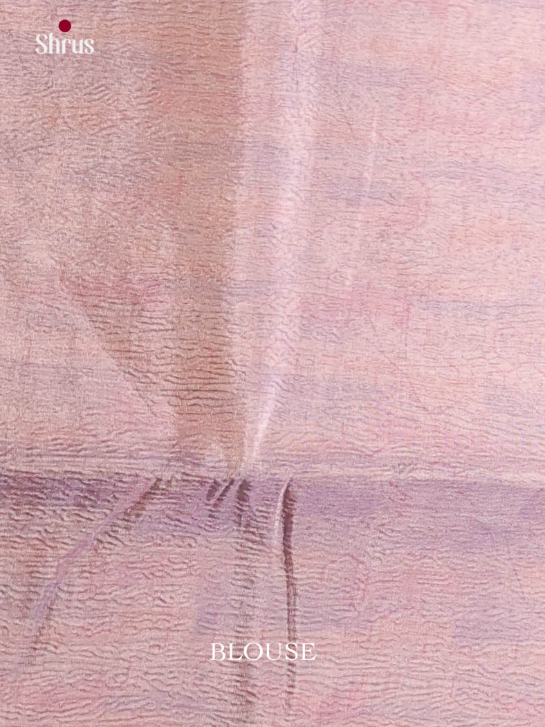 Lavender - Bamboo silk Saree