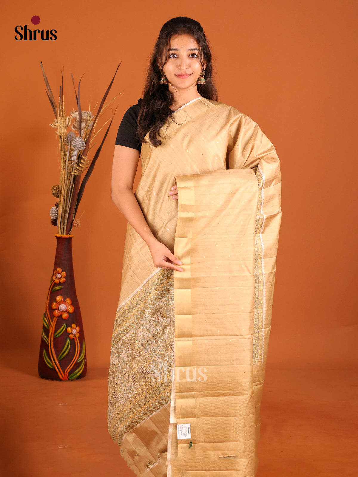 DHS28405 - Moonga Silk Saree