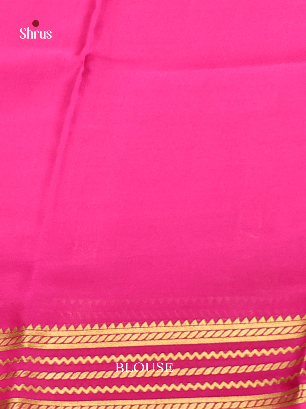 Violet & Pink - Mysore Silk Saree