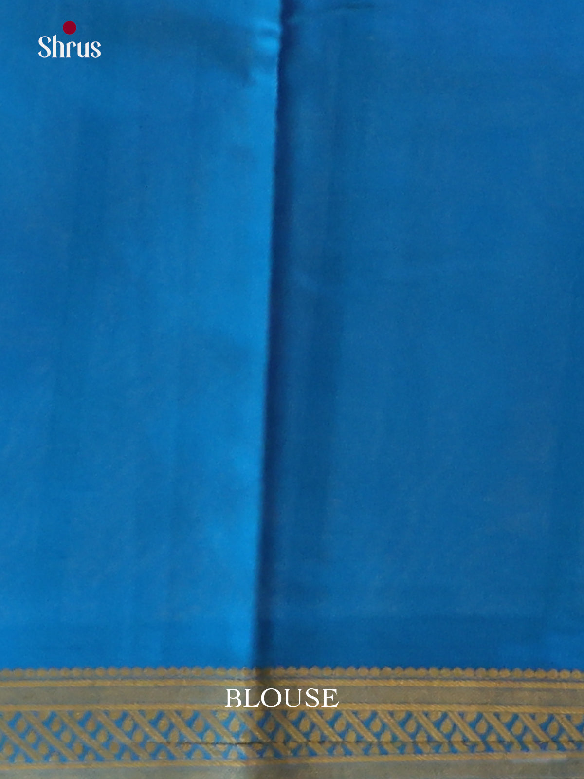 Violet & Blue - Mysore Silk Saree - Shop on Shrus.com