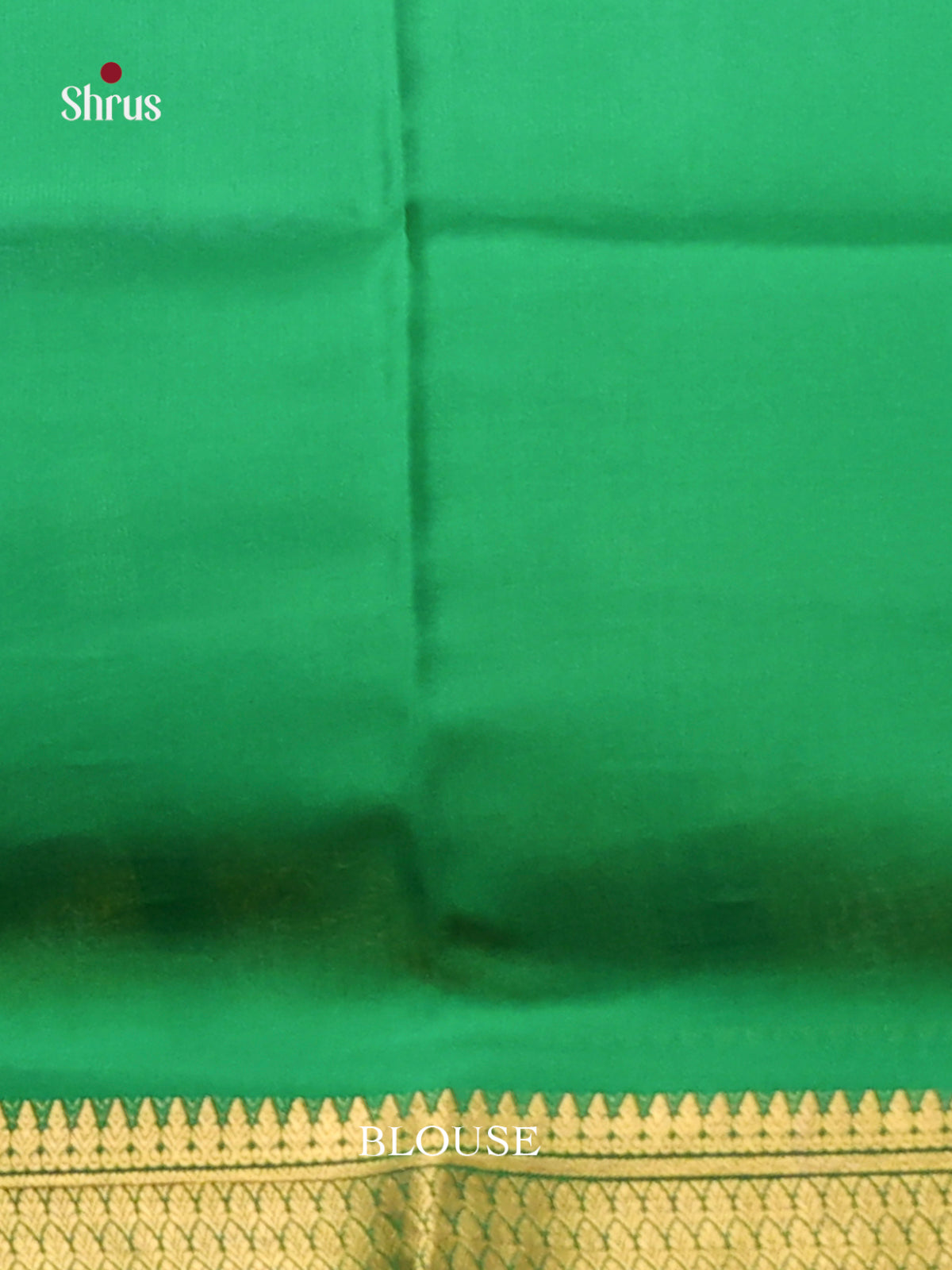 Serene Green Mysore Silk Saree With Zari Woven Striped Pallu 1