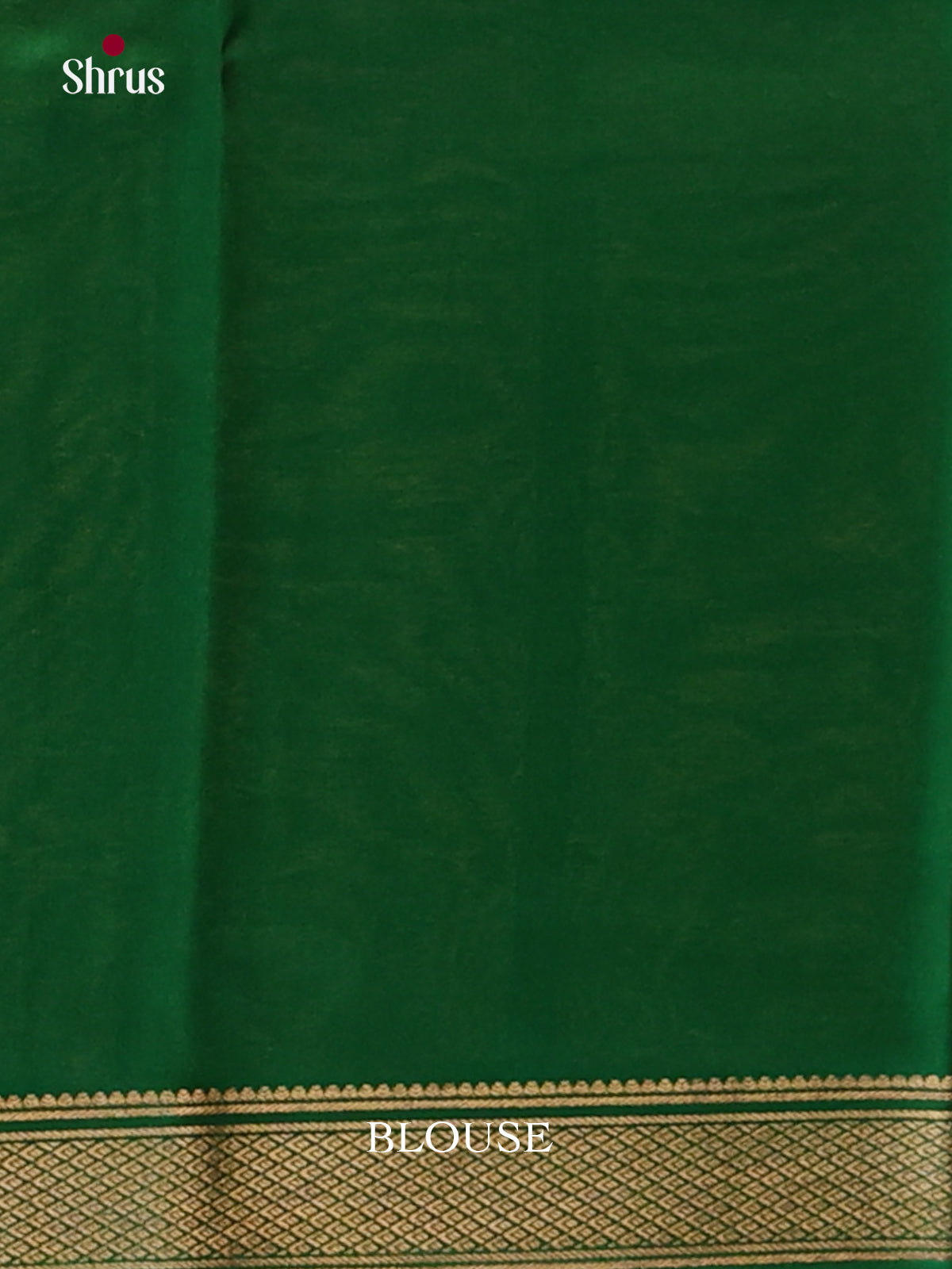 Red & Green - Mysore Silk Saree