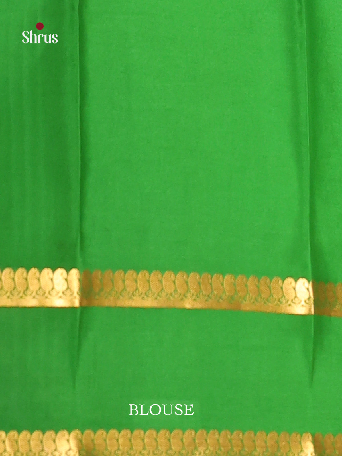 Graceful Red Mysore Silk Saree With Green Rettaipet Zari Border 1