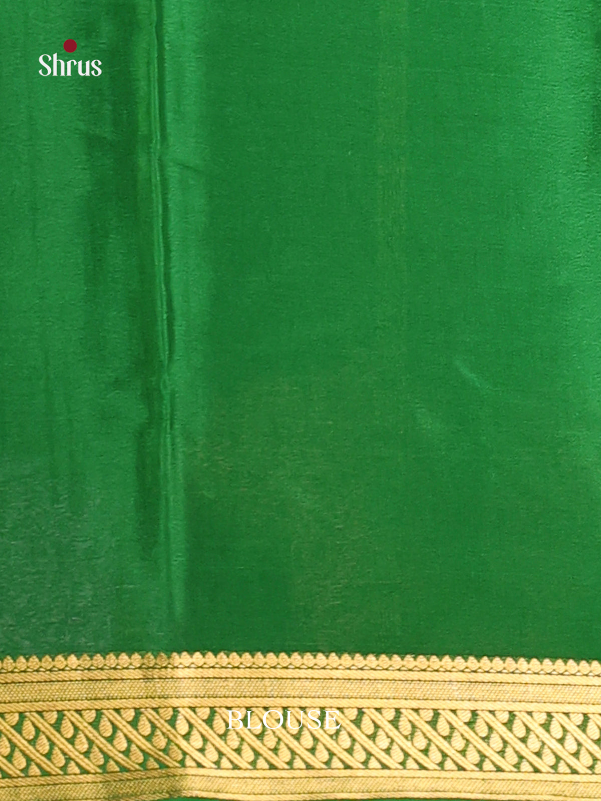 Pink & Green - Mysore Silk Saree