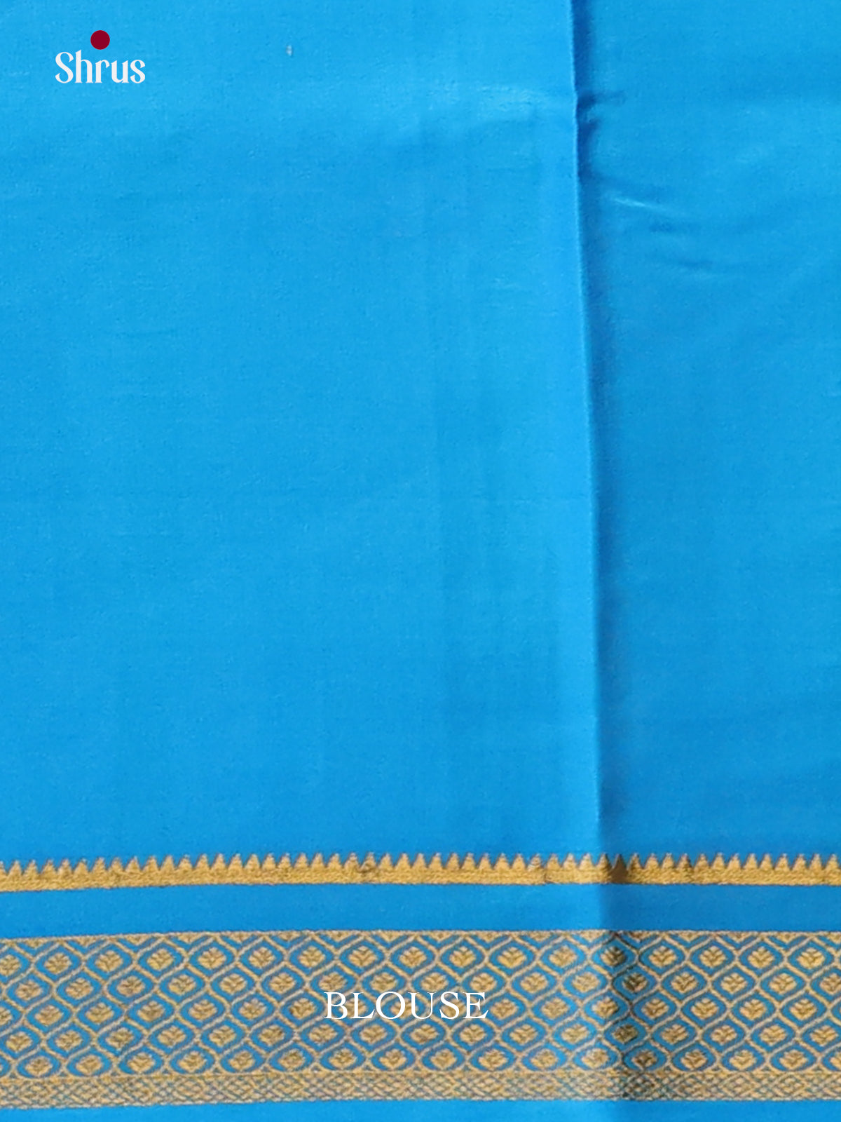 Violet & Blue - Mysore Silk Saree - Shop on Shrus.com