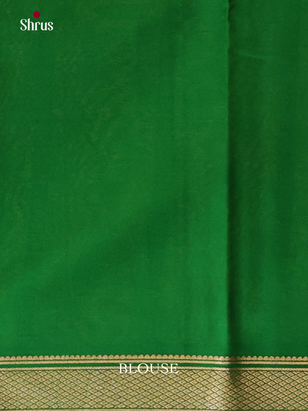 Pink & Green- Mysore Silk Saree - Shop on Shrus.com