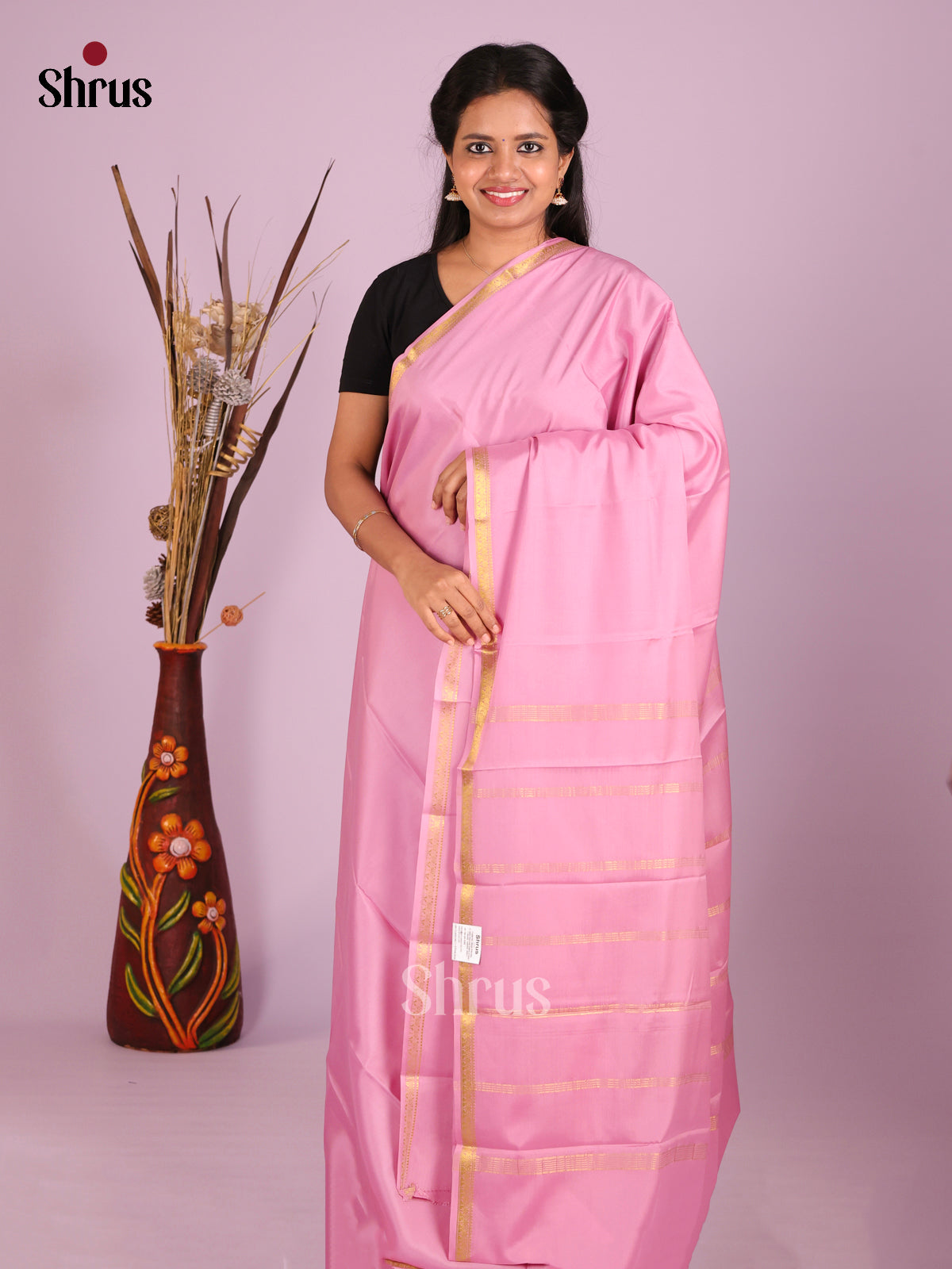 DHS28522 - Mysore Silk Saree - Shop on Shrus.com