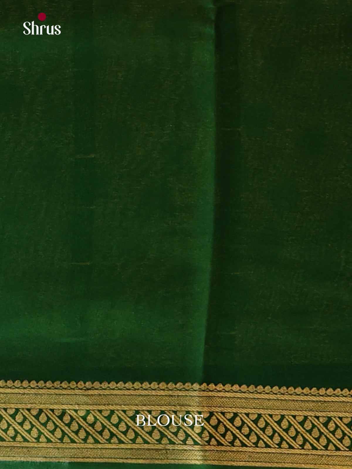 Yellow & Green- Mysore Silk Saree - Shop on Shrus.com