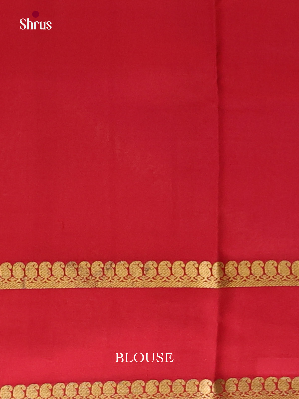 Pastel Green & Red - Mysore Silk Saree - Shop on Shrus.com