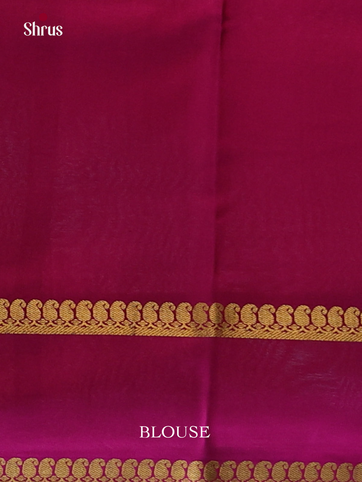 Blue & Purple- Mysore Silk Saree