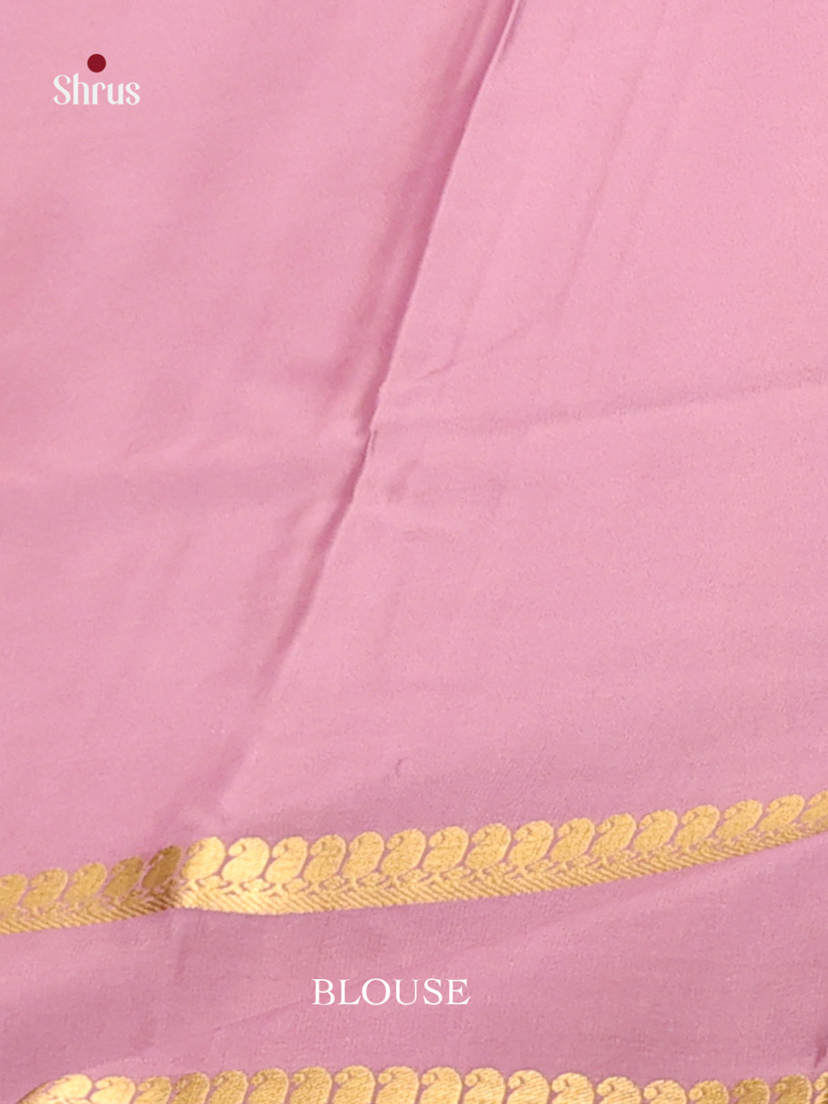 Stunning Violet Mysore Silk Saree With Light Pink Rettaipet Zari Border
