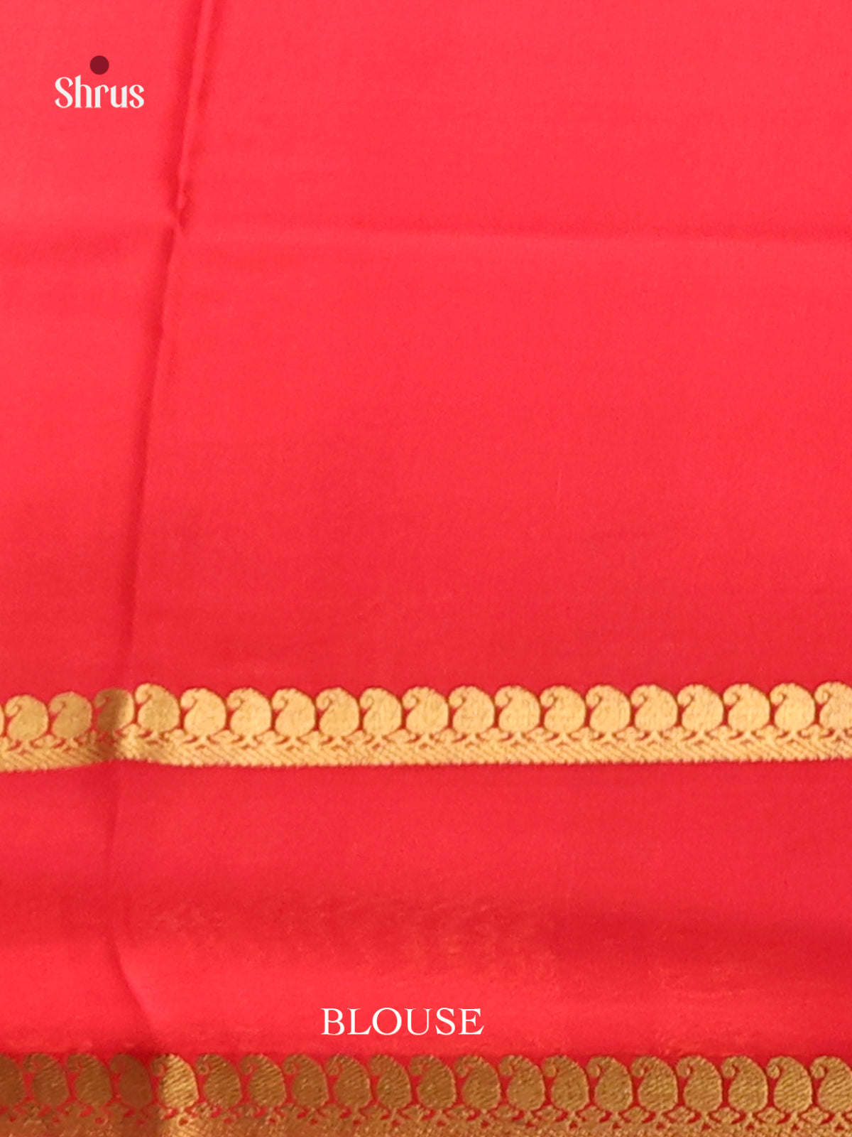 Purple & Red - Mysore Silk Saree