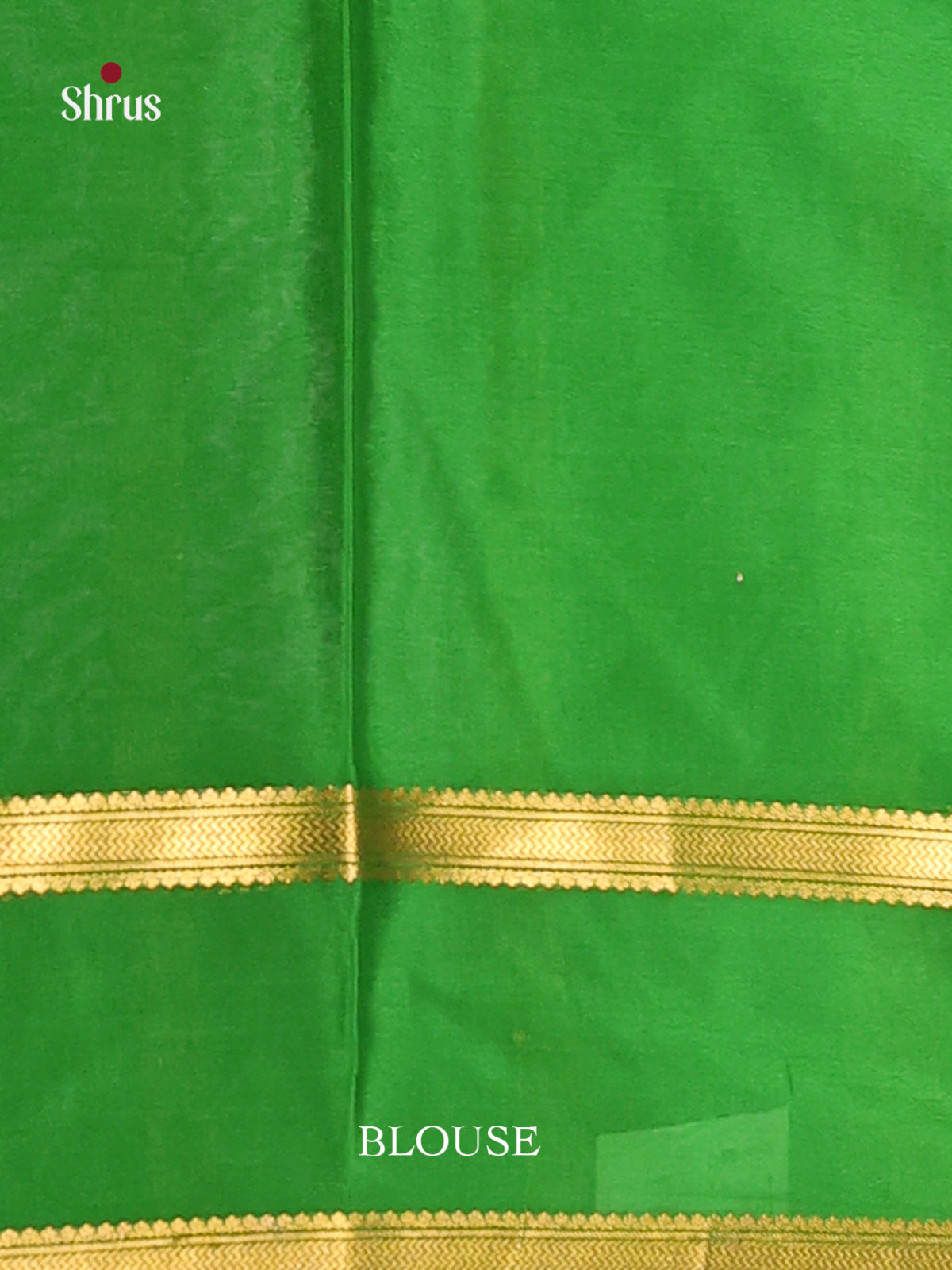 Red & Green - Mysore Silk Saree