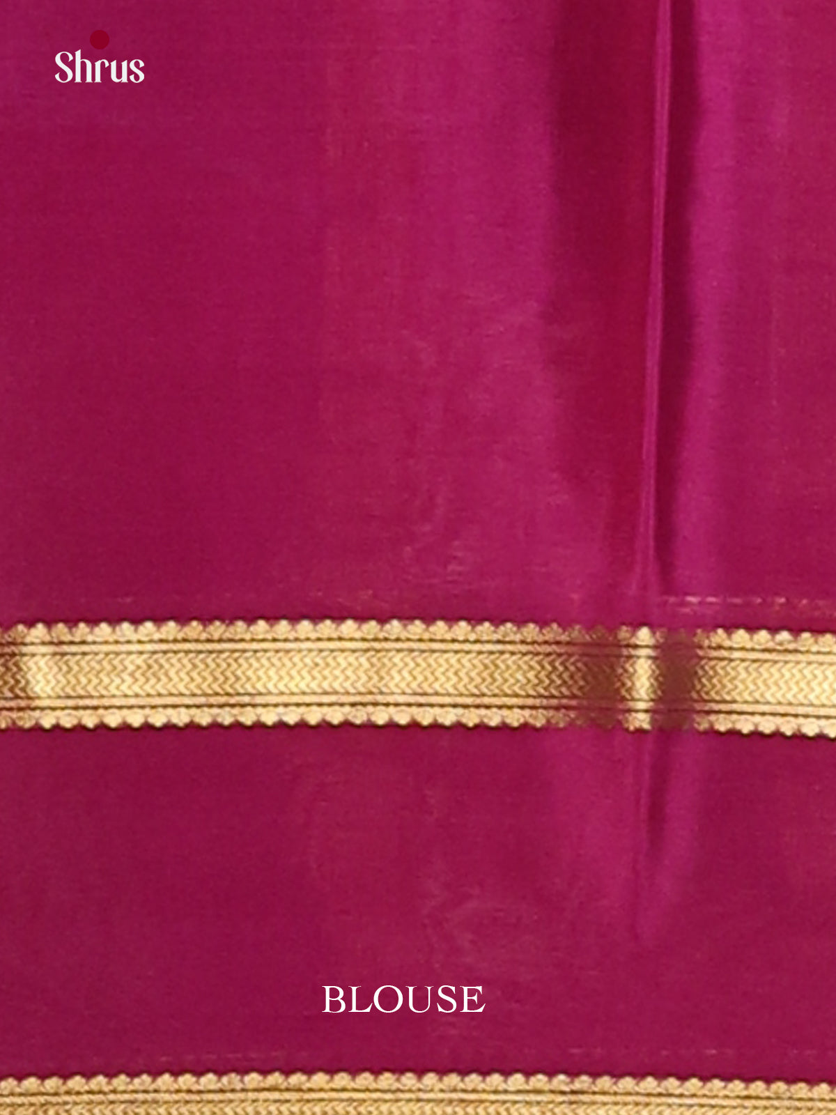 Blue & Purple- Mysore Silk Saree