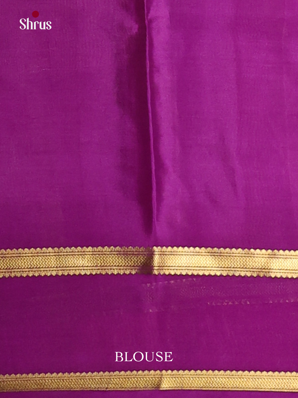 Parrot Green & Purple- Mysore Silk Saree - Shop on Shrus.com