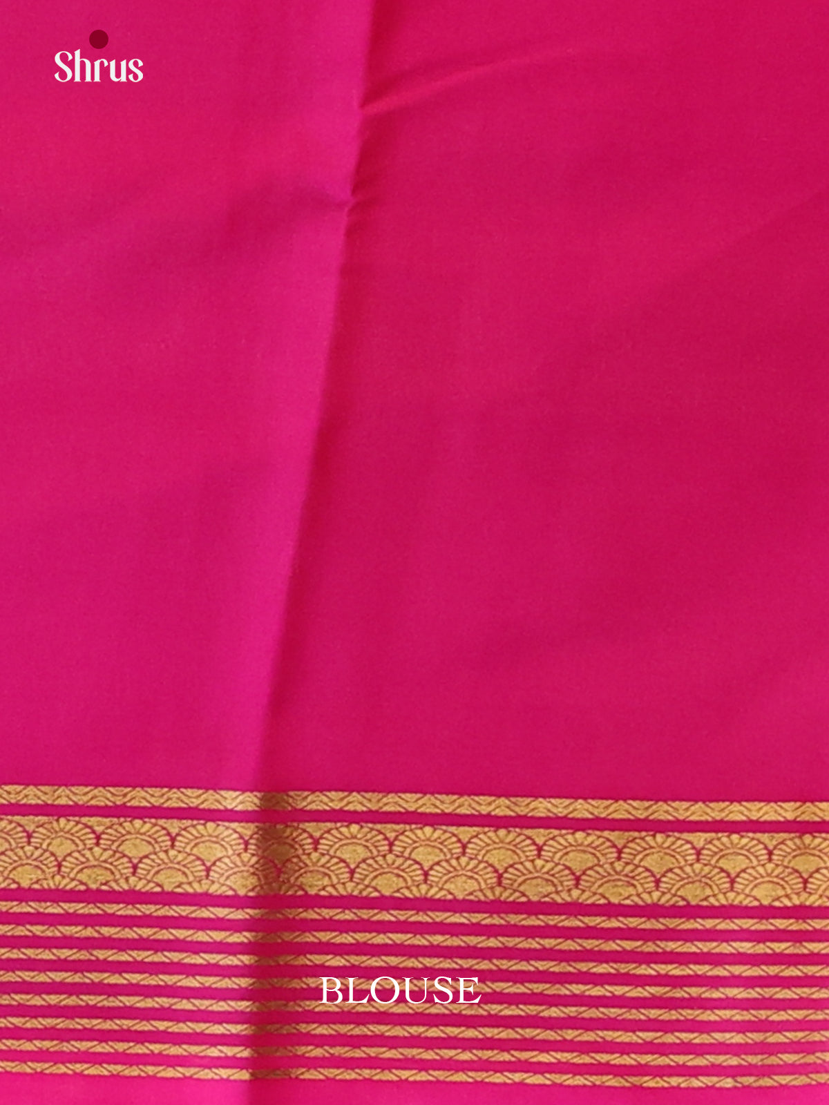 Yellow & Pink - Mysore Silk Saree - Shop on Shrus.com