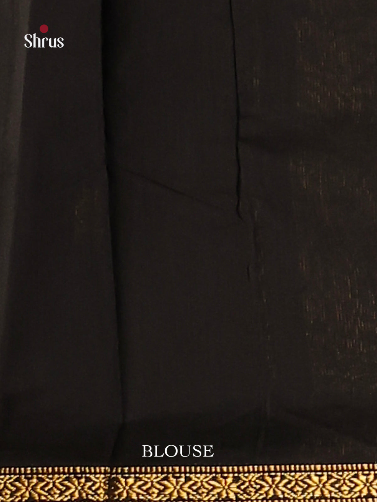 Blue & Black - Semi Maheshwari Saree