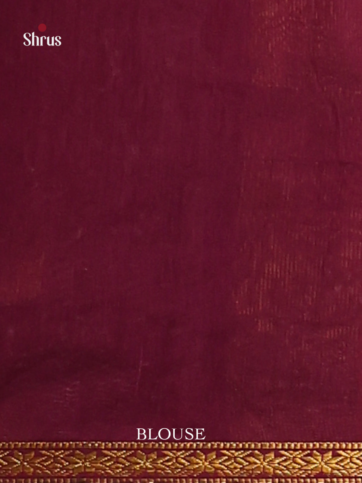 Orange & Purple - Semi Maheshwari Saree - Shop on Shrus.com