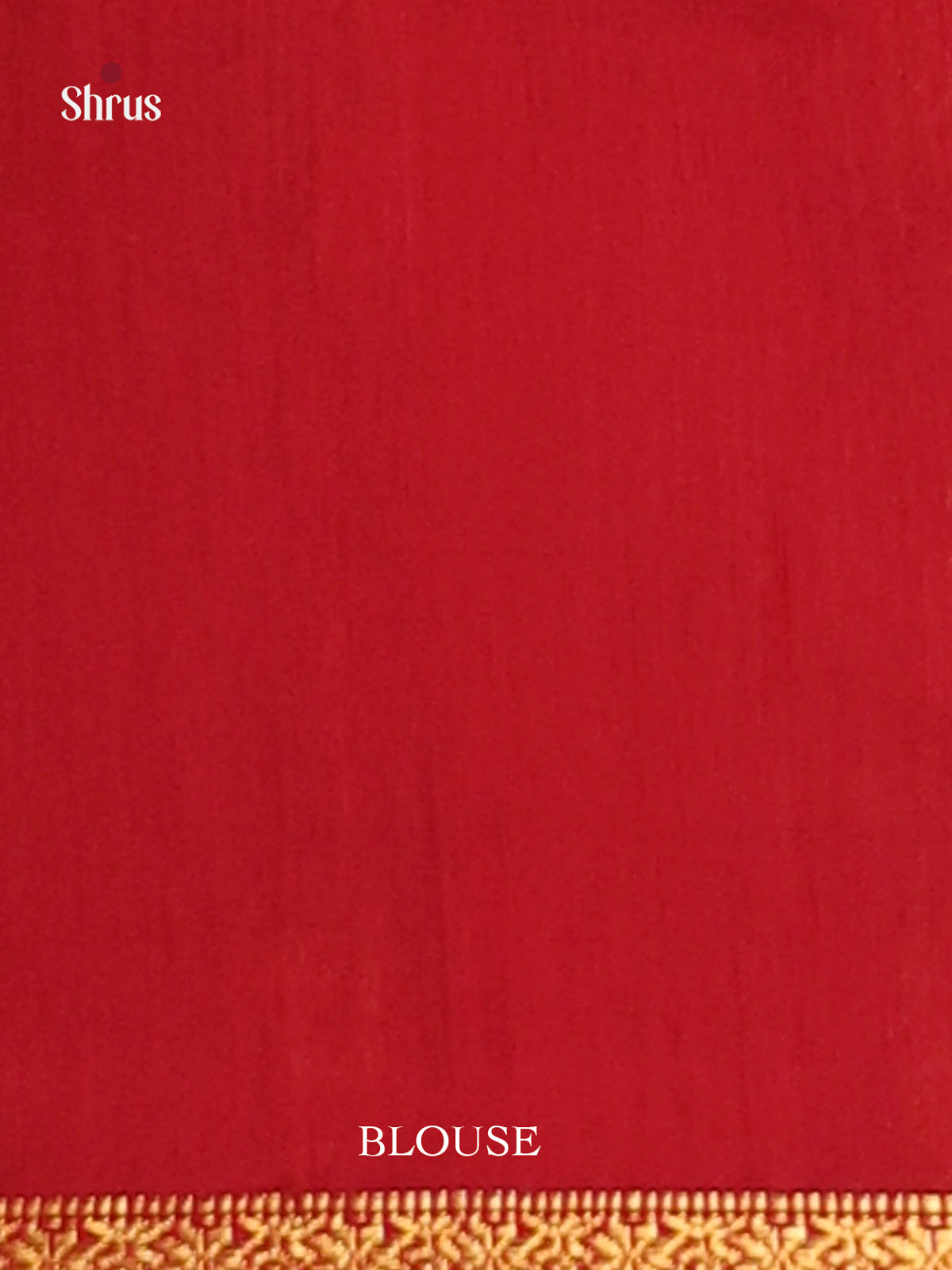 Green & Red- Semi Maheshwari Saree