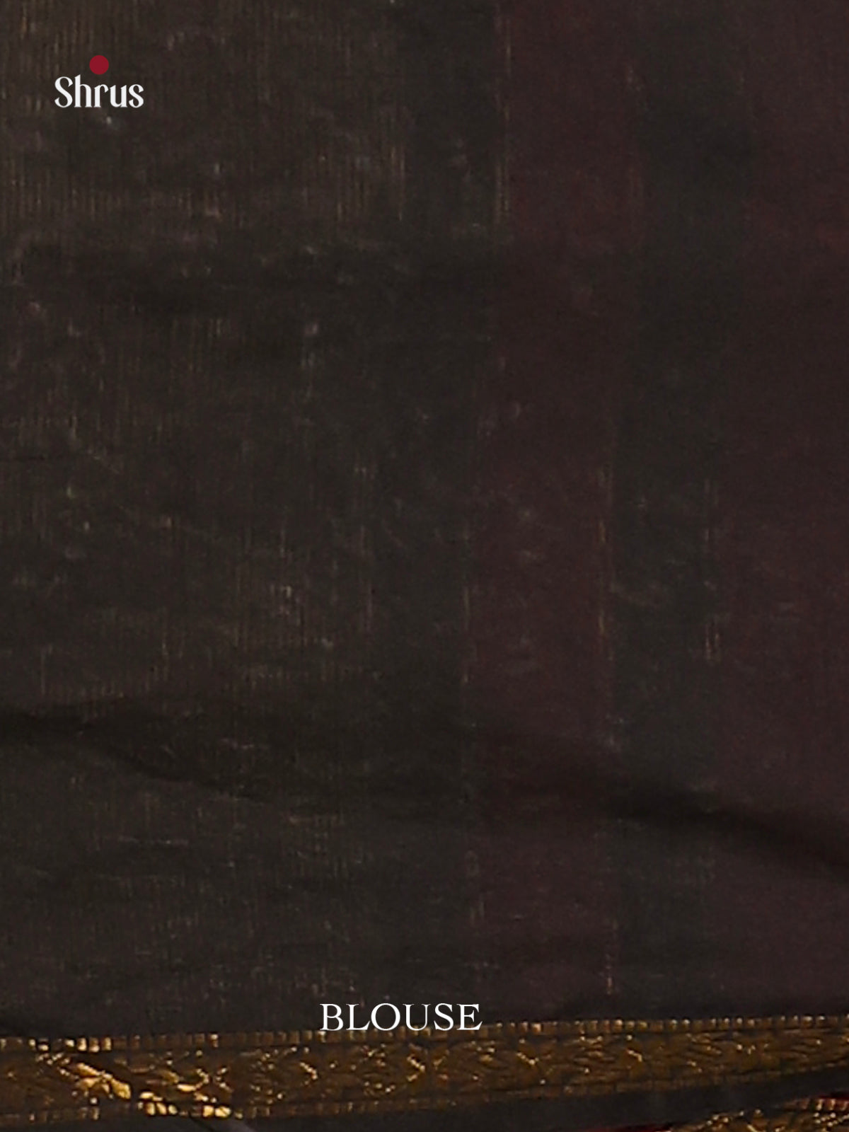 Red & Black - Semi Maheshwari Saree