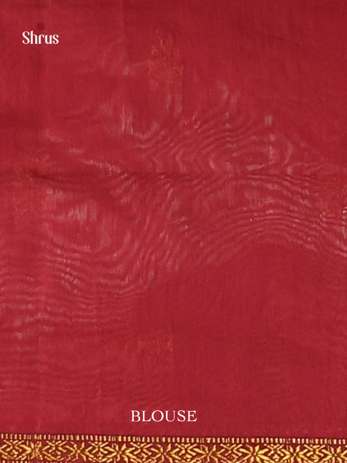 Grey & Maroon - Semi Maheshwari Saree - Shop on Shrus.com