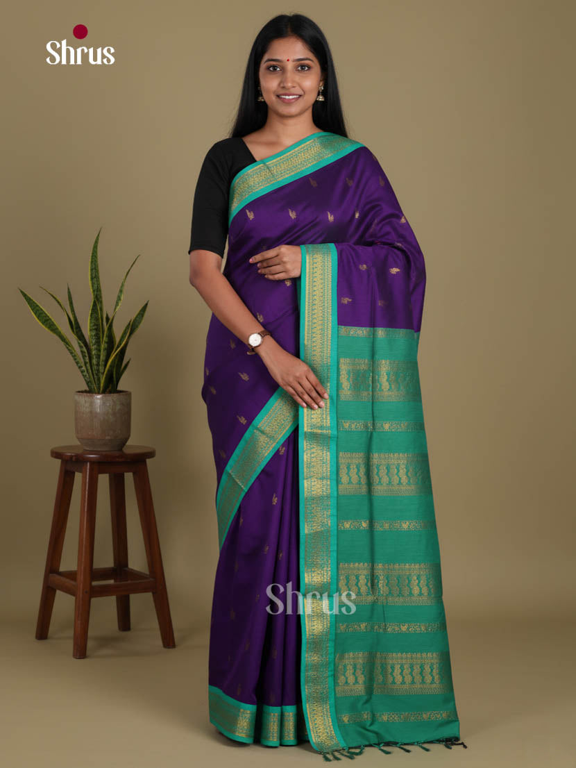 DHS29086 - Kalyani Cotton Saree - Shop on Shrus.com