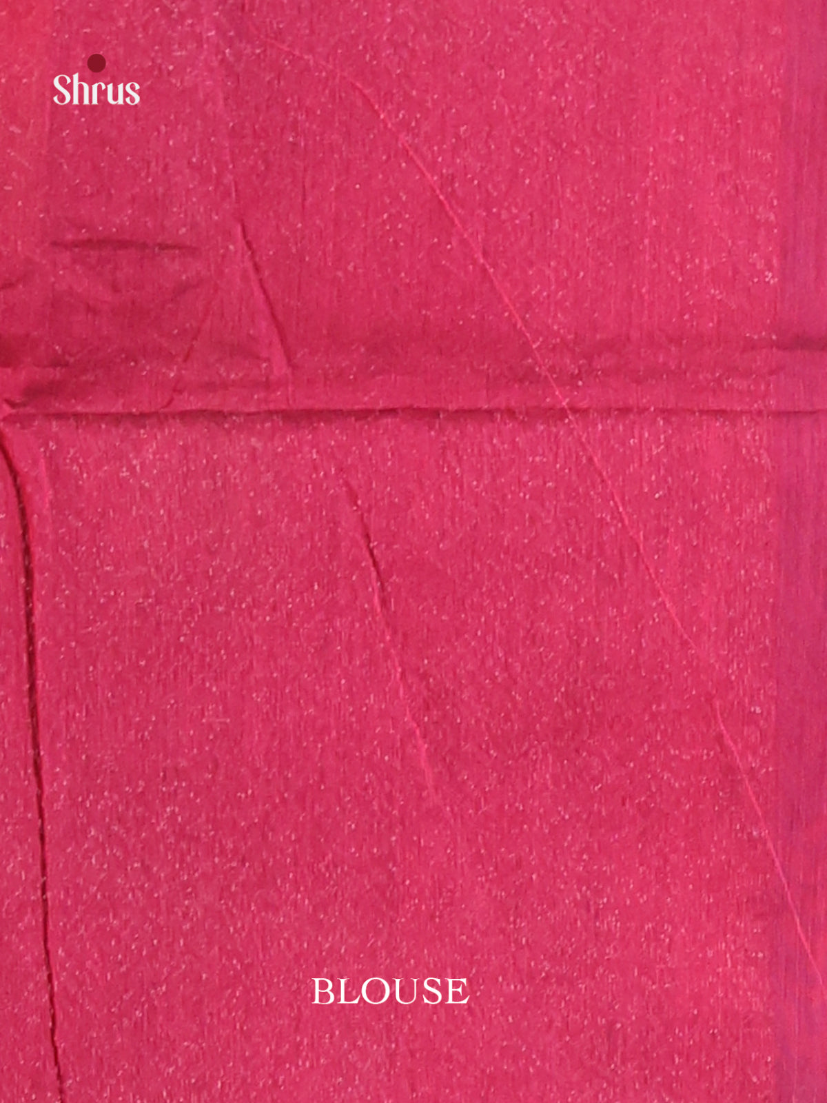 Blue & Maroon - Semi Silkcotton Saree