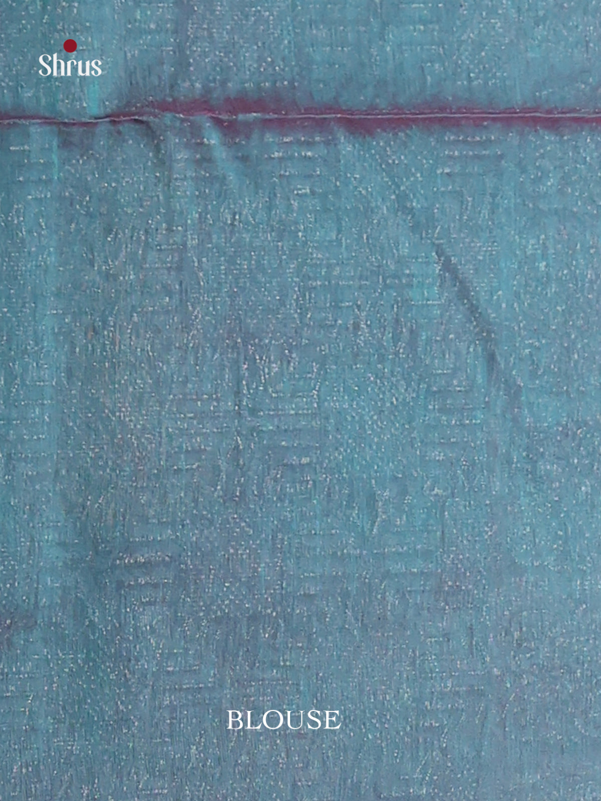Pink & Blue- Semi Silkcotton Saree - Shop on Shrus.com