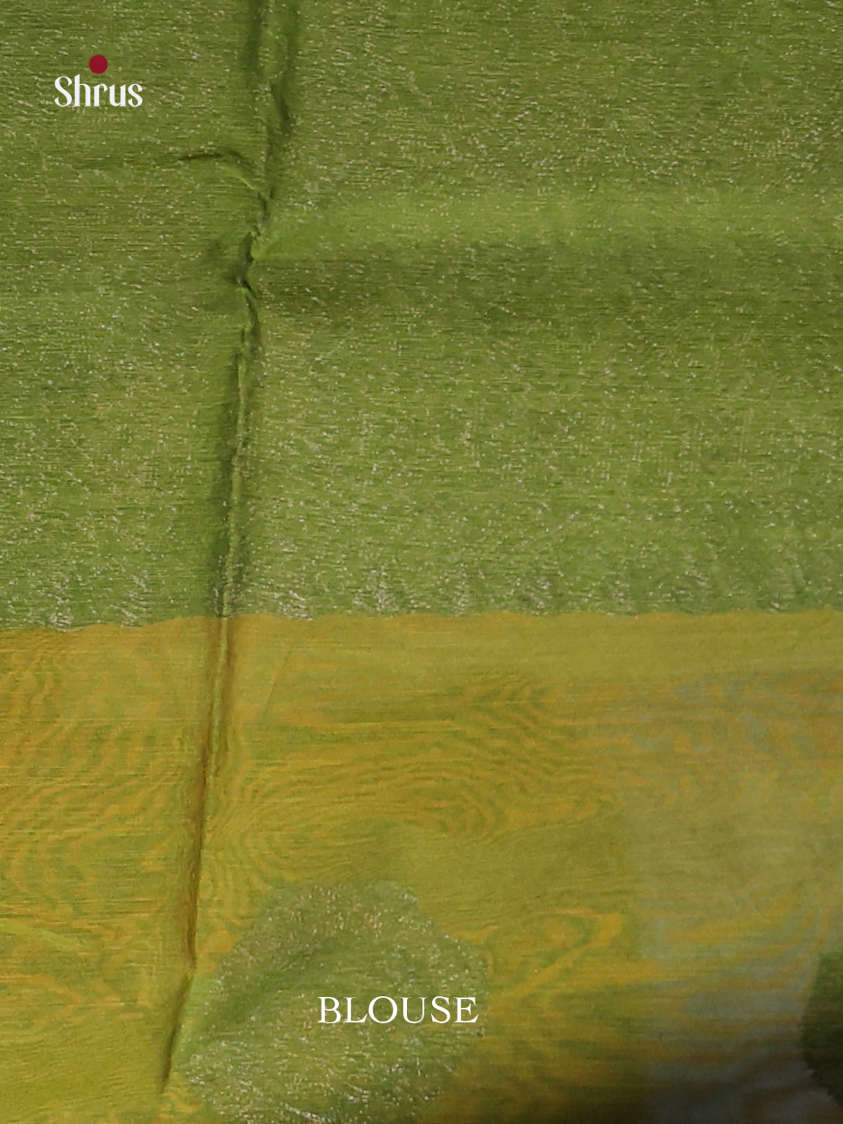 Mustard & Green - Semi Silkcotton Saree - Shop on Shrus.com