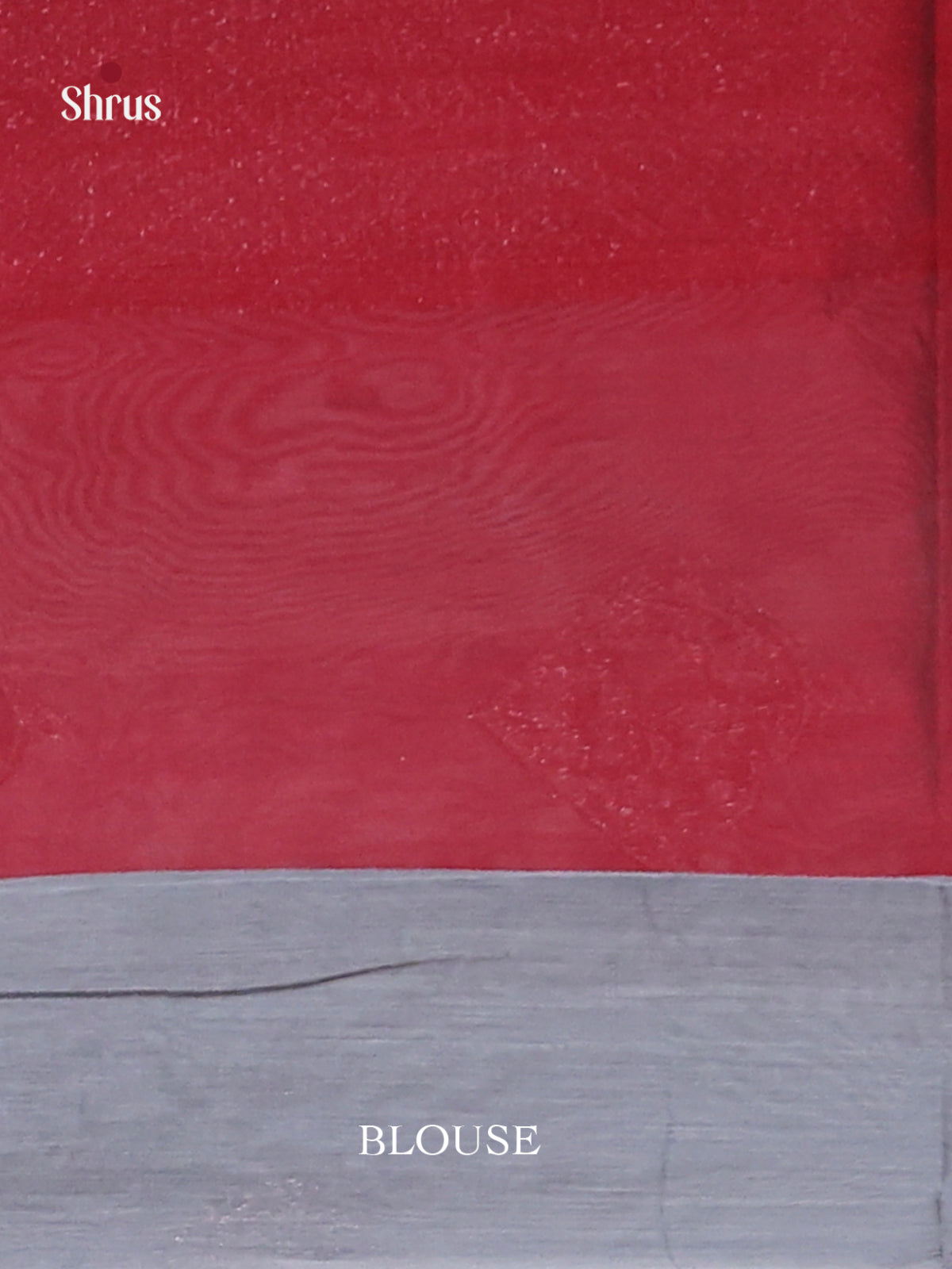 Grey & maroon - Semi Silkcotton Saree