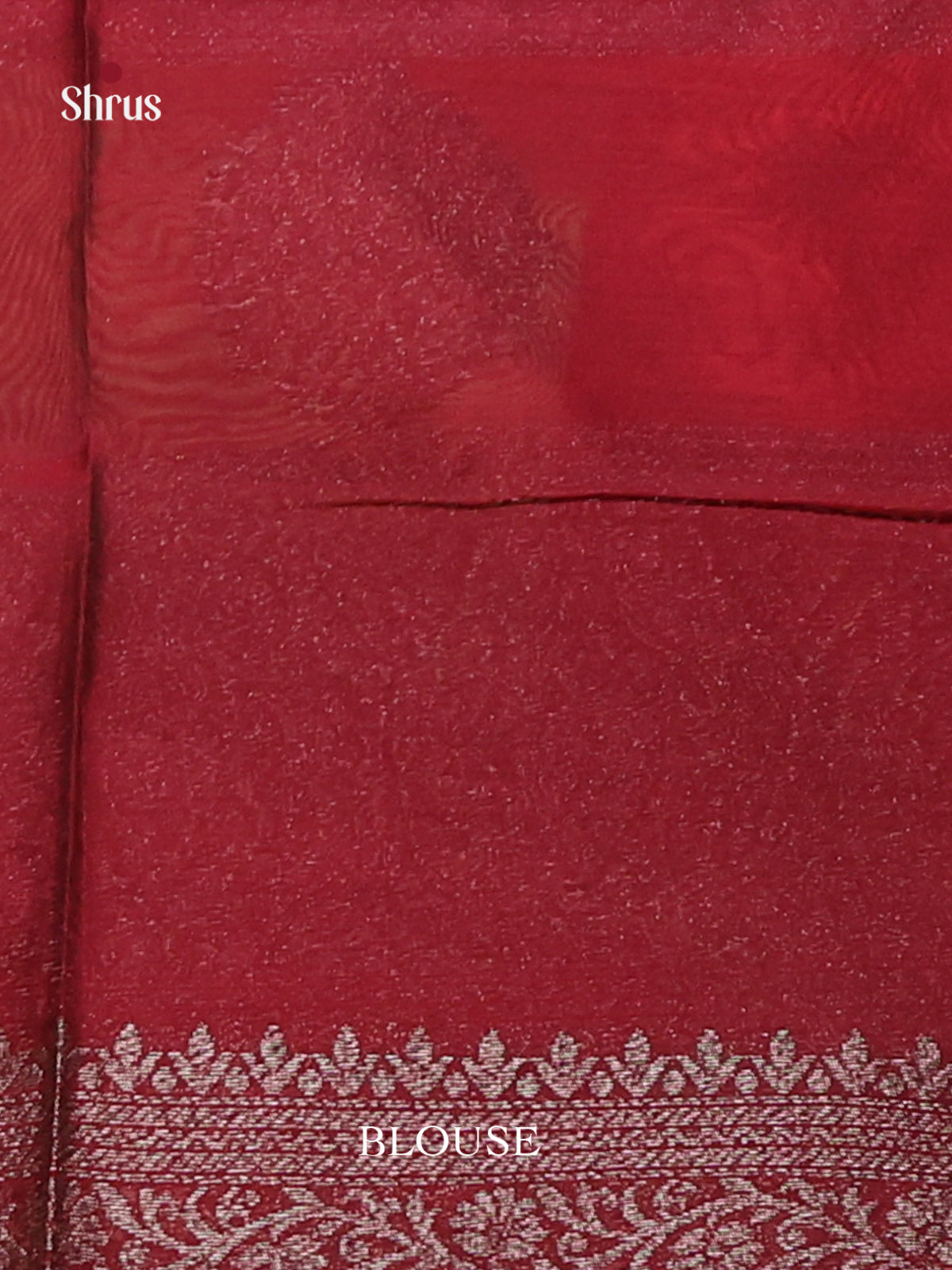 Green & Maroon- Semi Silkcotton Saree - Shop on Shrus.com