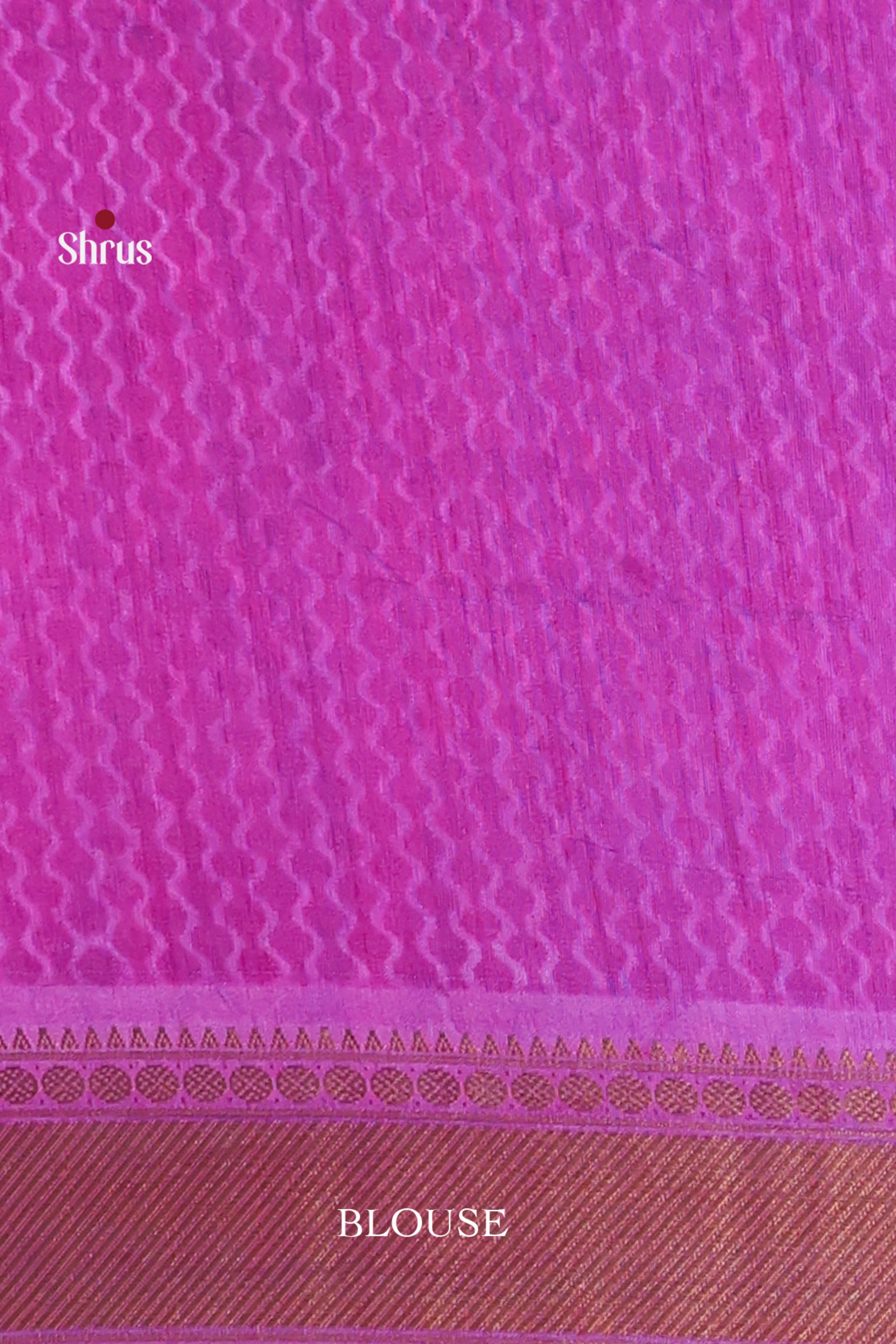 Blue & Purple - Semi Patola Saree