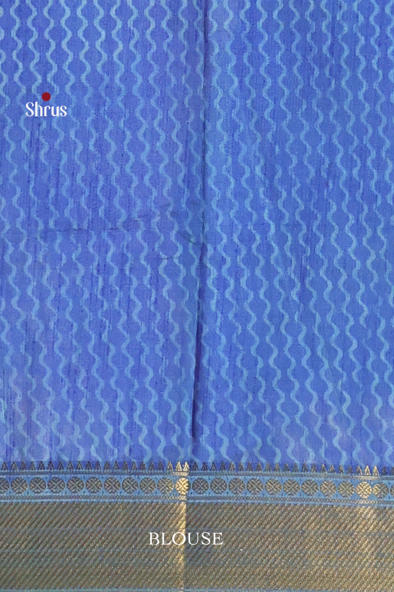 Green & Blue - Semi Patola Saree