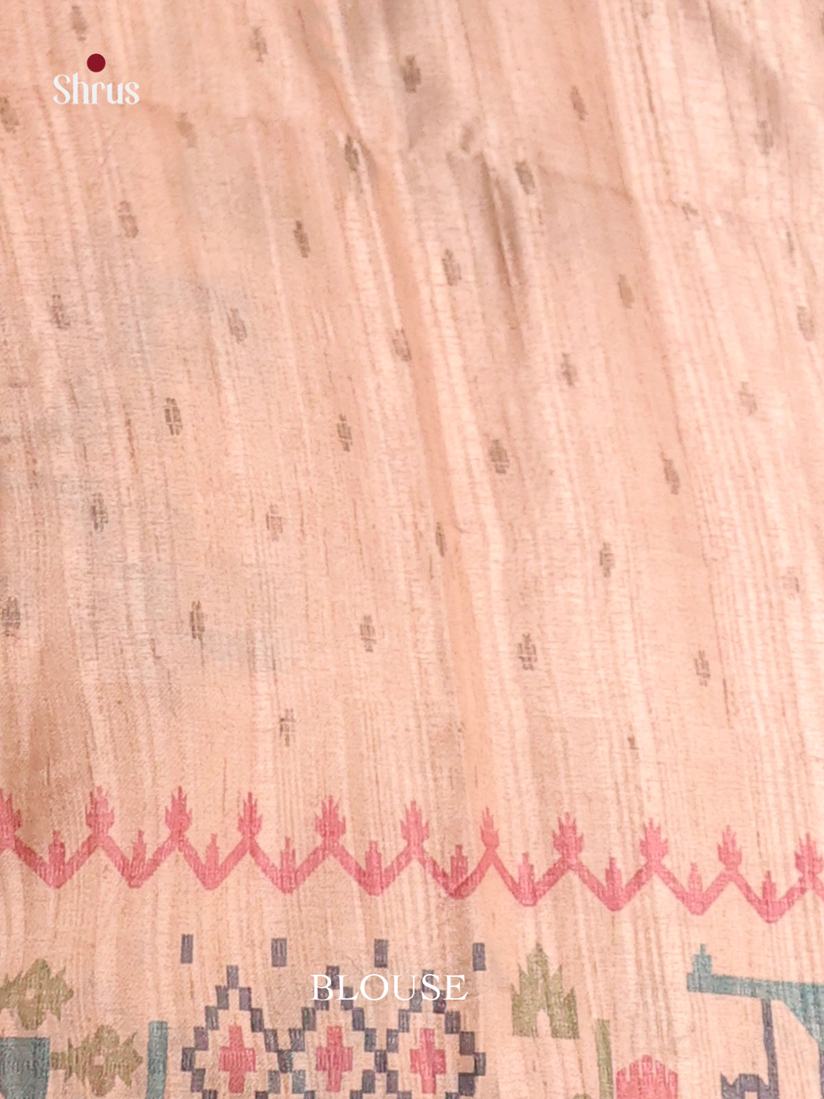 Chutney Green & Cream- Moonga Silk Saree