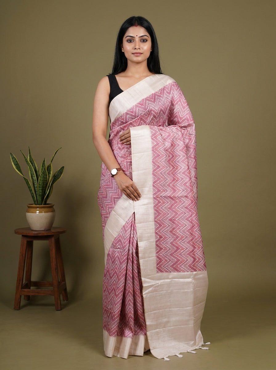 DHS30087 - Semi matka Saree