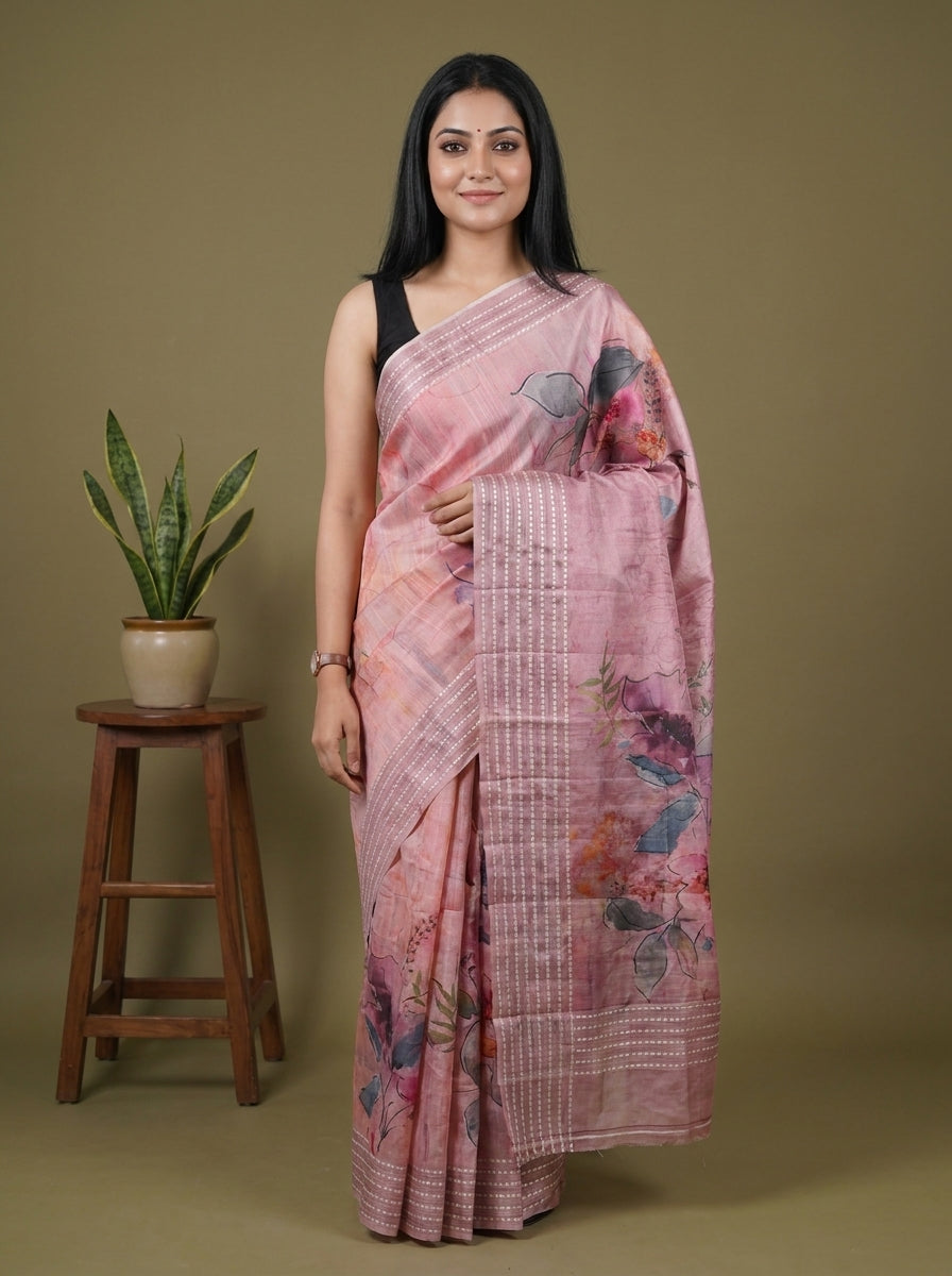 DHS30135 - Semi matka Saree