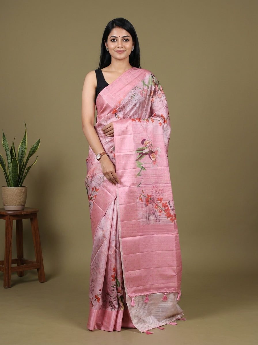 DHS30138 - Semi matka Saree