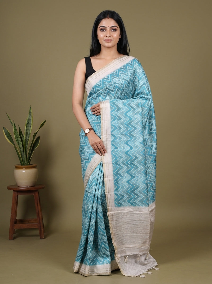 DHS30142 - Semi matka Saree