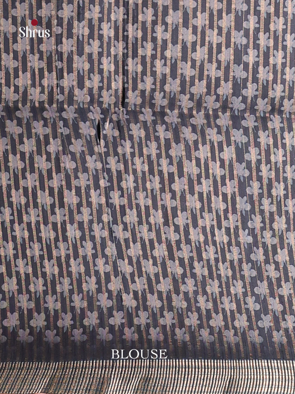 Blue - Semi matka Saree