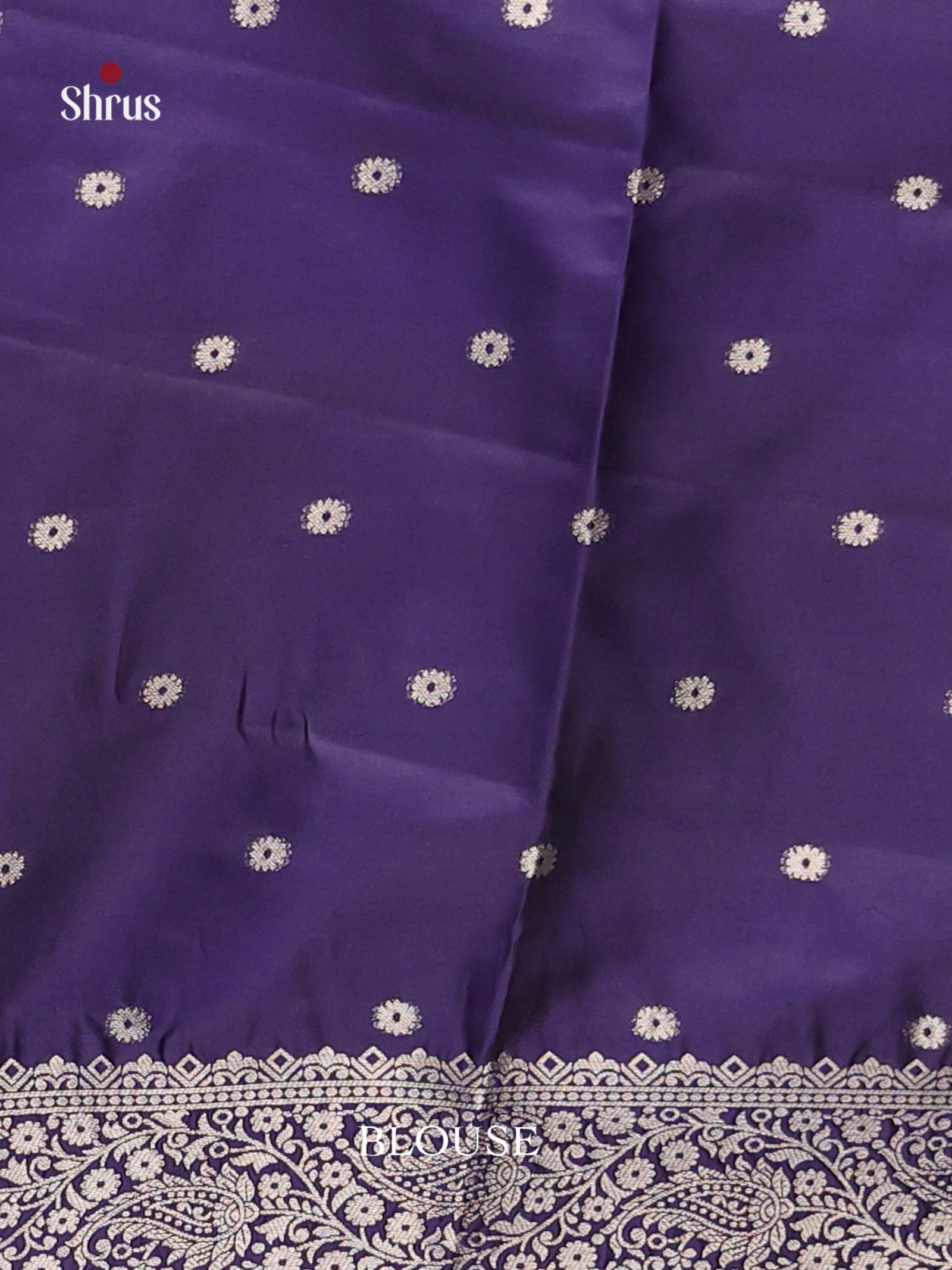 Blue- Semi Softsilk Saree