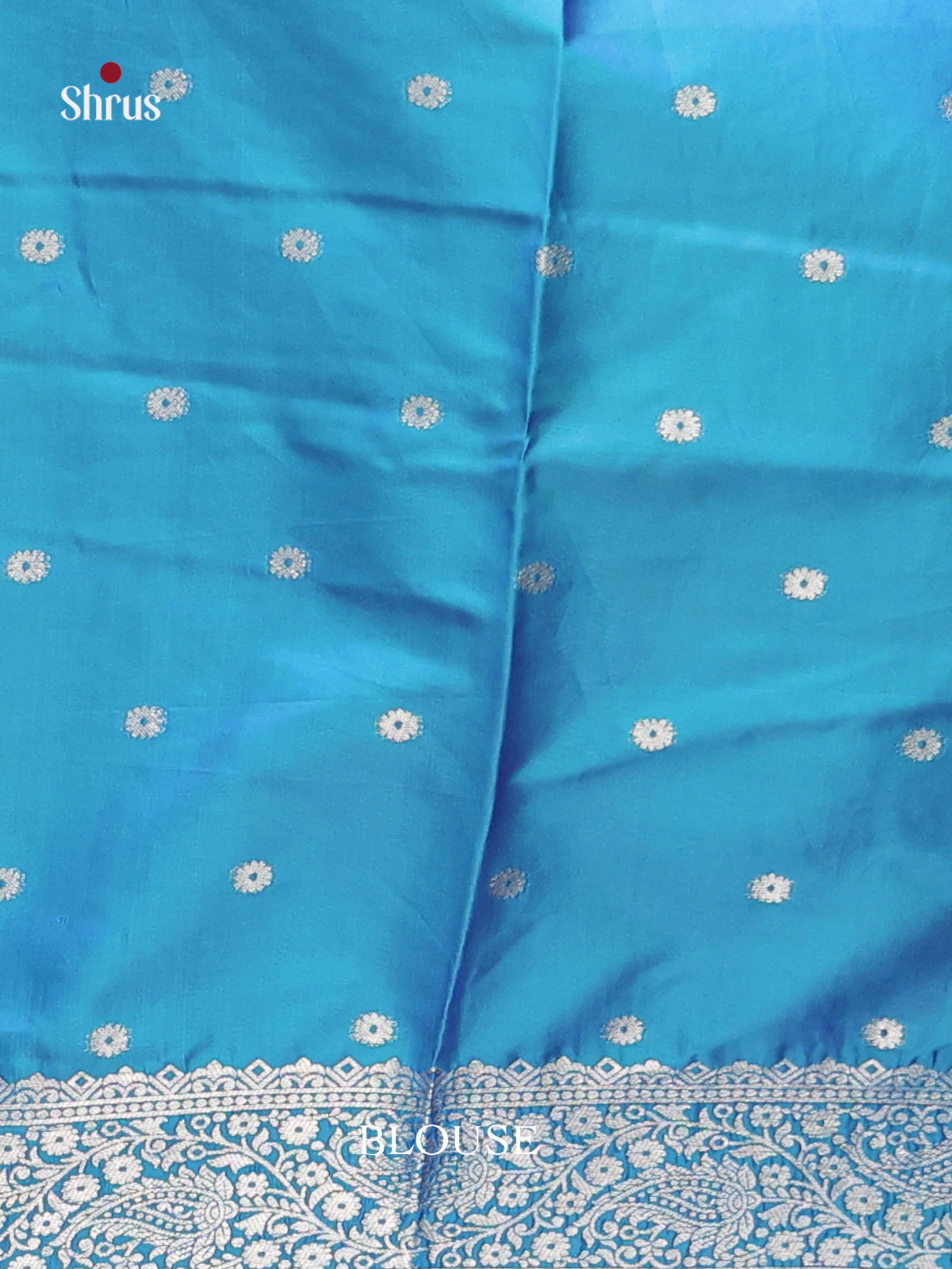 Blue - Semi Softsilk Saree