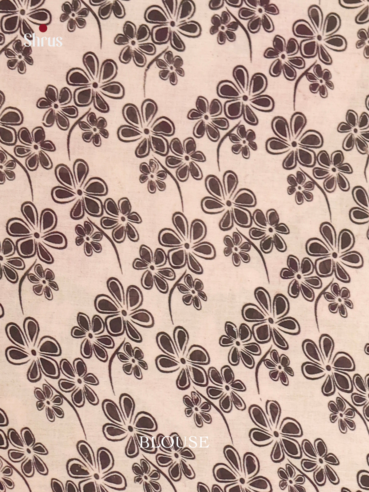 Cream & Green - kalamkari-cotton Saree