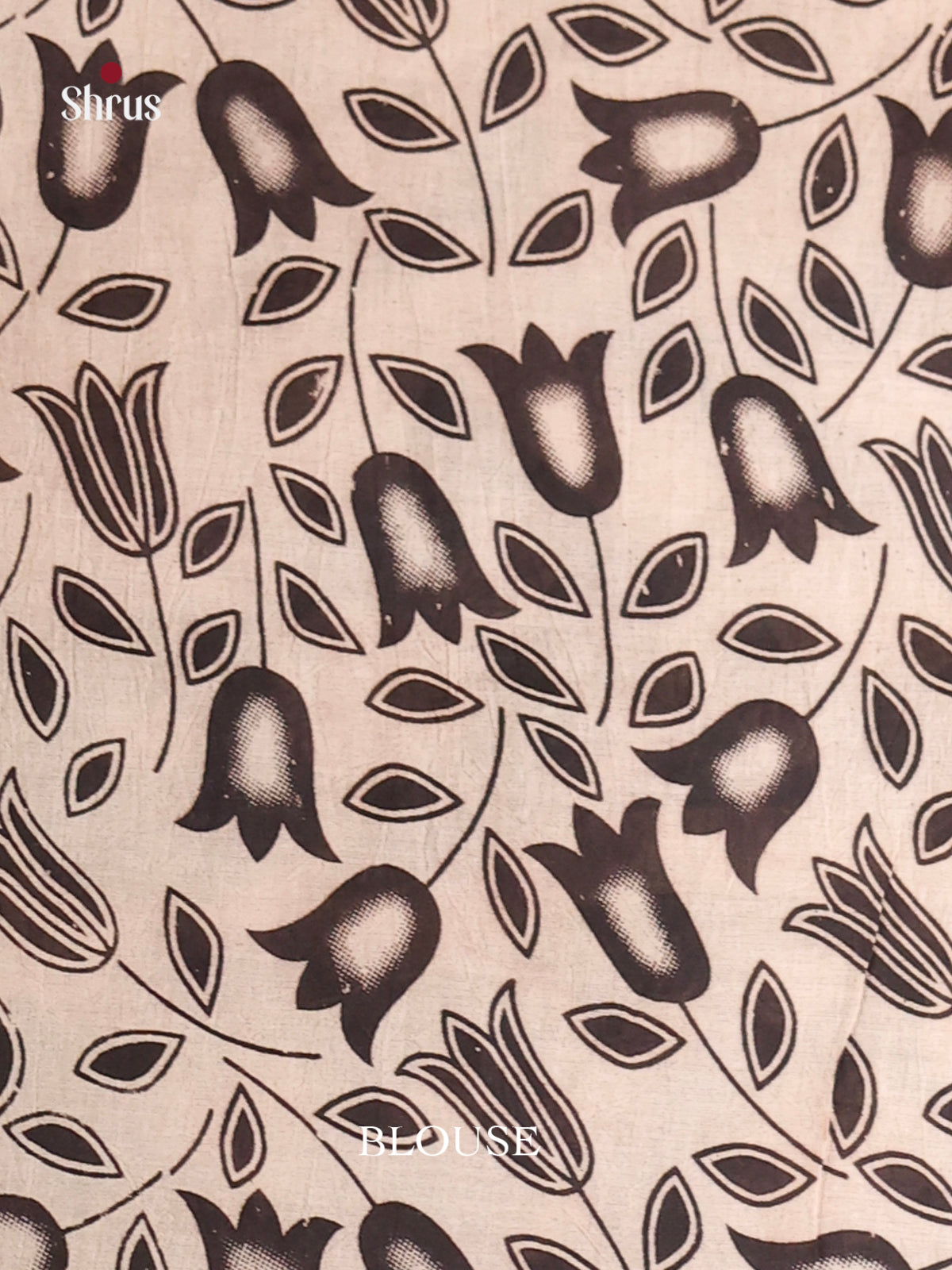 Green & Cream- kalamkari-cotton Saree