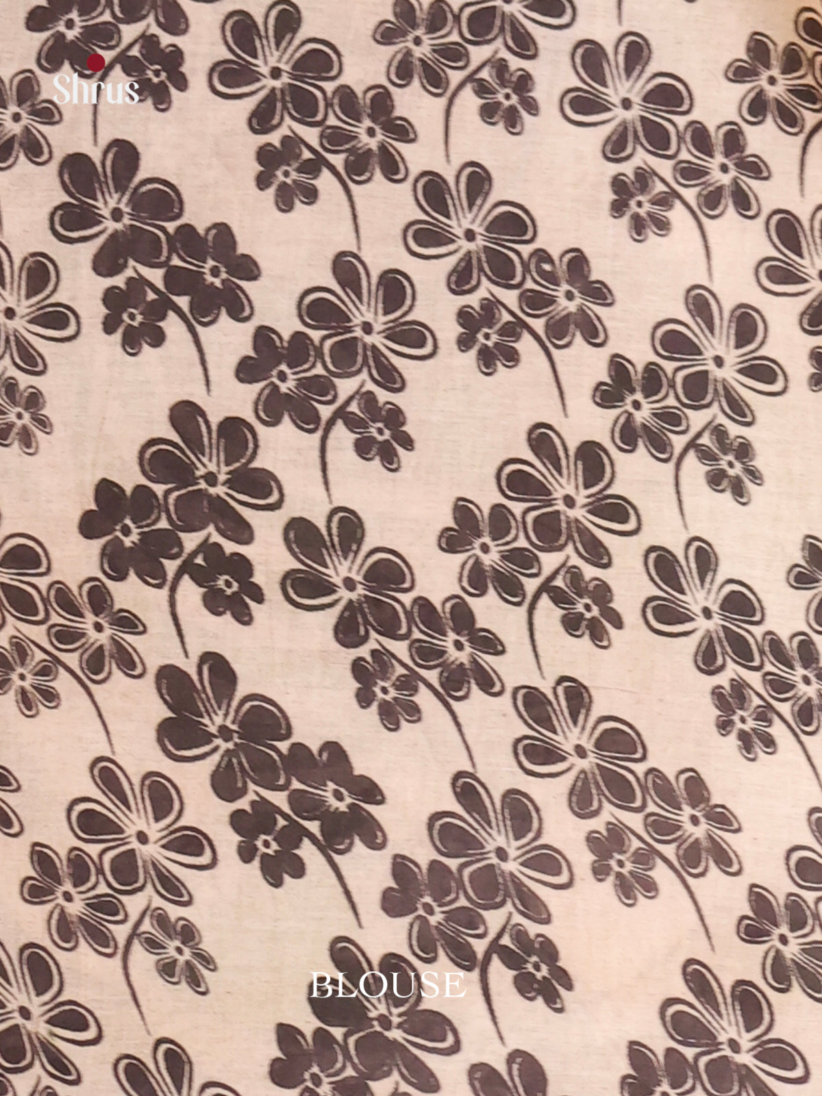 Mehandi & Cream - kalamkari-cotton Saree