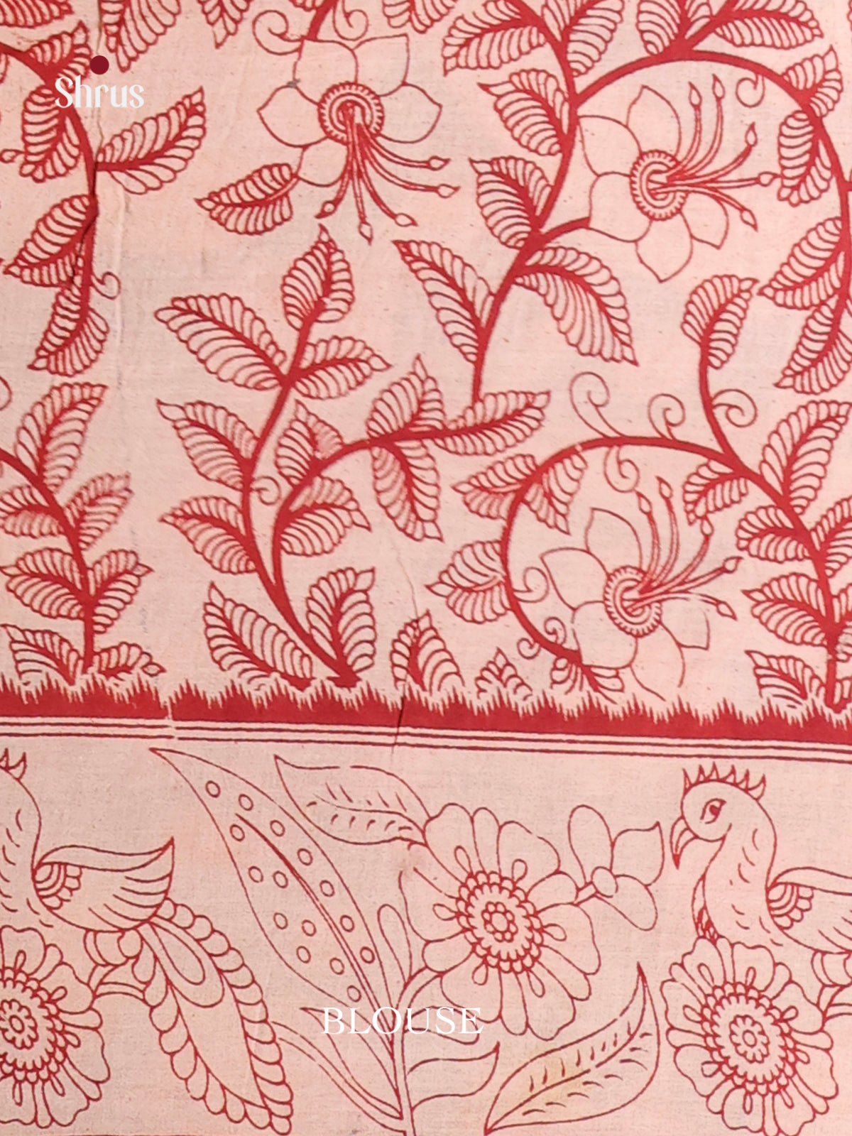 DHS30242 - kalamkari-cotton Saree - Shop on Shrus.com