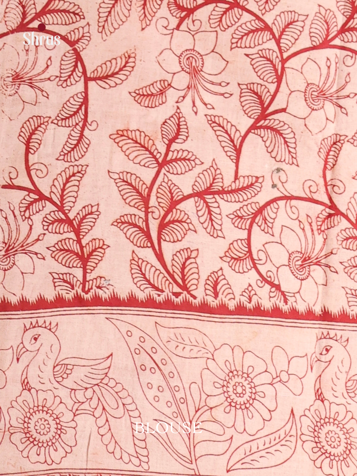 DHS30245 - kalamkari-cotton Saree - Shop on Shrus.com
