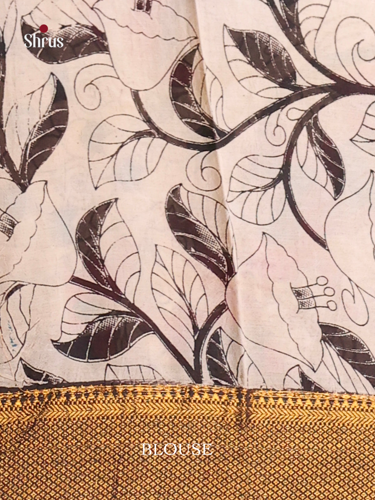 Black & Red - chennur-kalamkari Saree